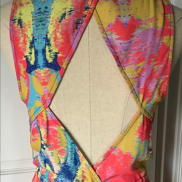 Glam Open Back Maxi Dress Small NWT - Picture 2 of 7